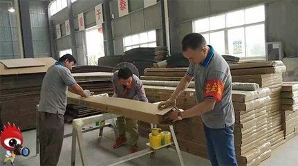 新浪家居評測團走進自然居總部工場